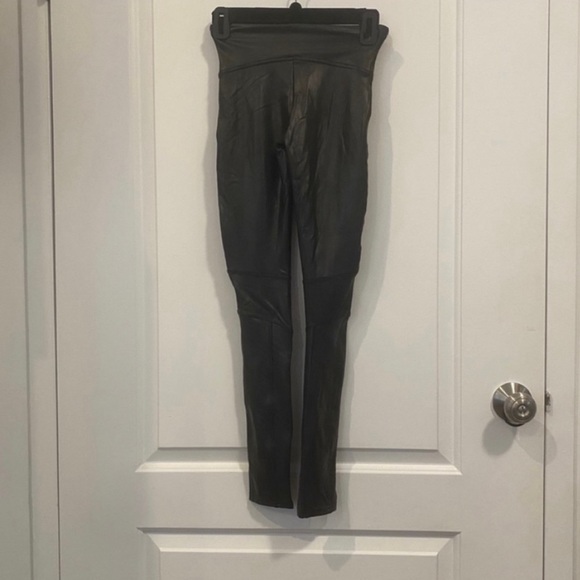 Spanx Faux Leather Moto Leggings - Picture 7 of 7